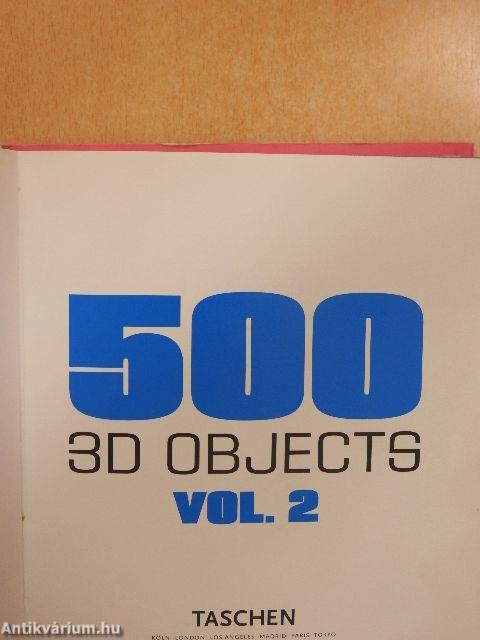 500 3D-Objects 2. - 2db CD-vel