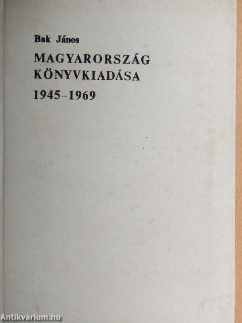 Magyarország könyvkiadása 1945-1969