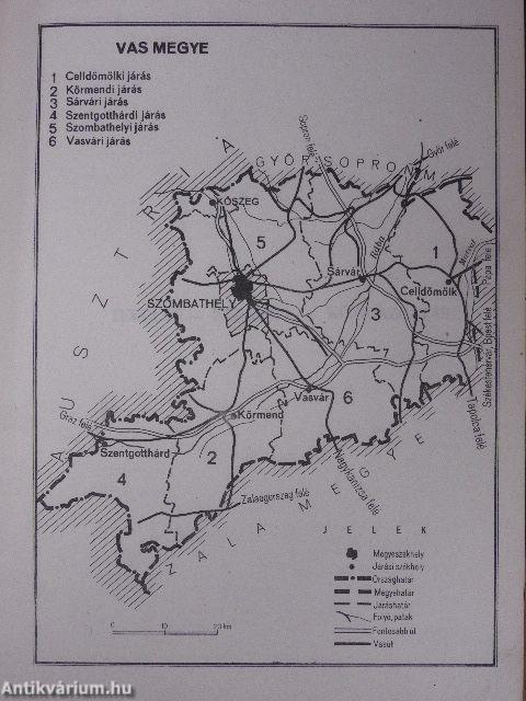 Vas megye fontosabb statisztikai adatai 1959