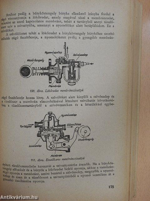 A gépkocsik szerkezete és kezelése