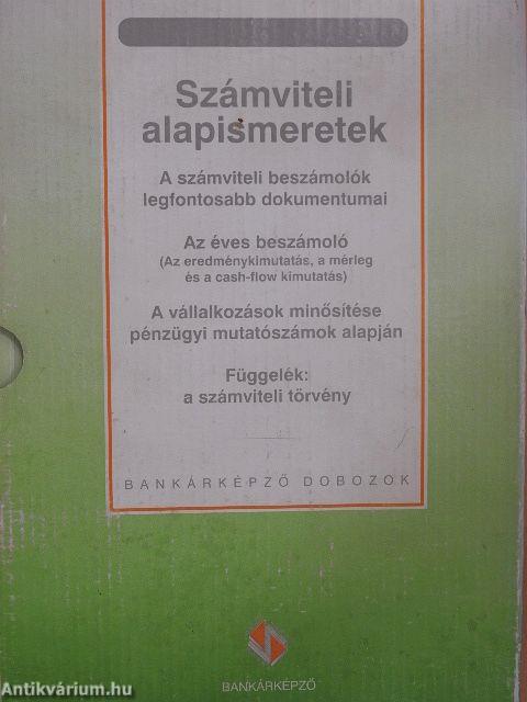 Számviteli alapismeretek I-IV. + Munkafüzet/Tesztfüzet/Amit a "zöld dobozról" tudnia kell