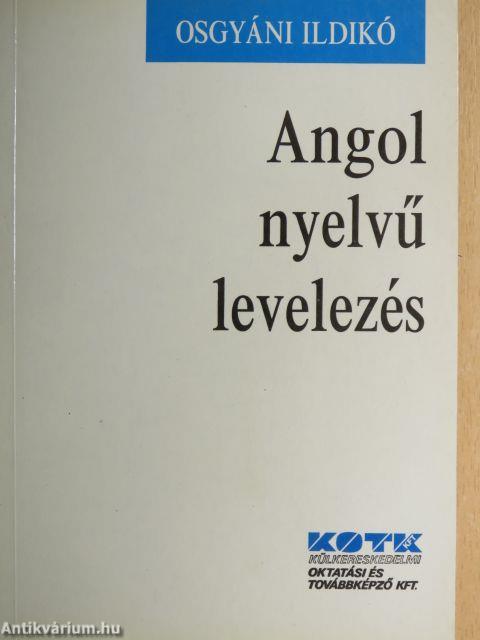 Angol nyelvű levelezés