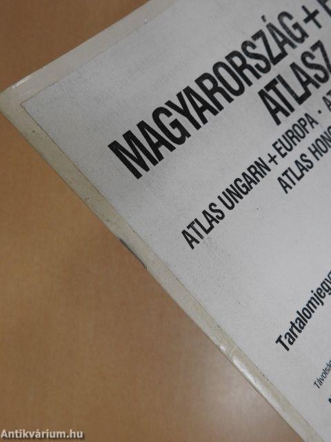 Magyarország + Európa atlasz