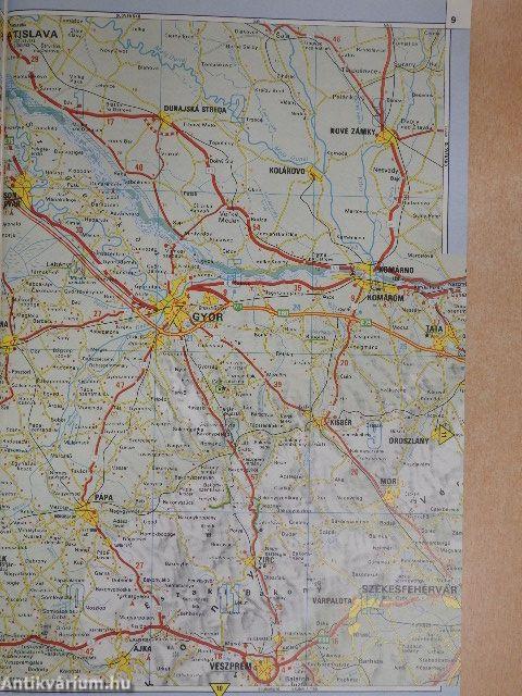 Magyarország + Európa atlasz