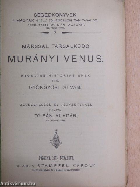 Márssal társalkodó Murányi Venus