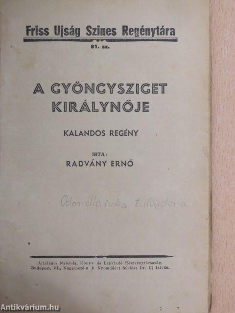 A gyöngysziget királynője