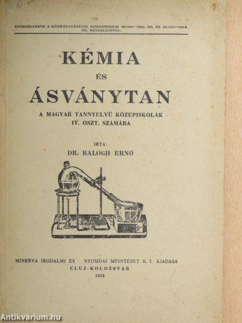 Kémia és ásványtan