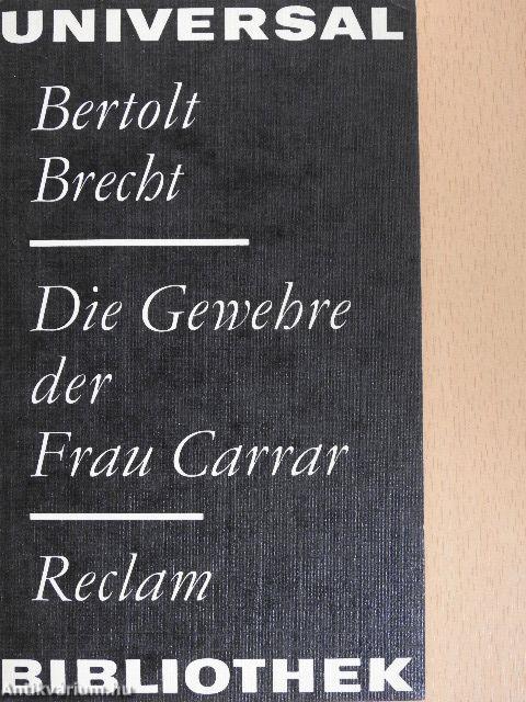 Die Gewehre der Frau Carrar