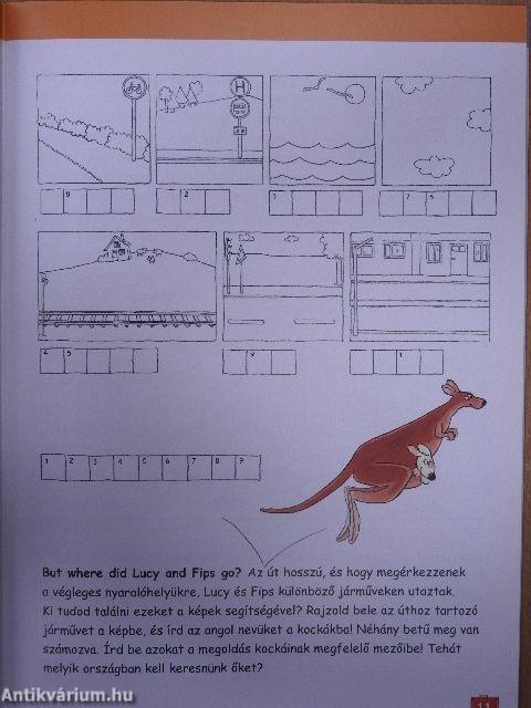 PONS English Activity Book - Lucy és Fips vakáción