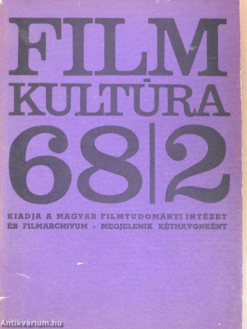 Filmkultúra 1968. március-április