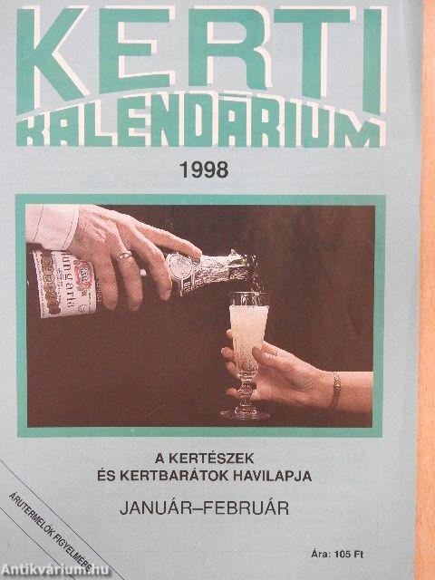 Kerti kalendárium 1998. január-február