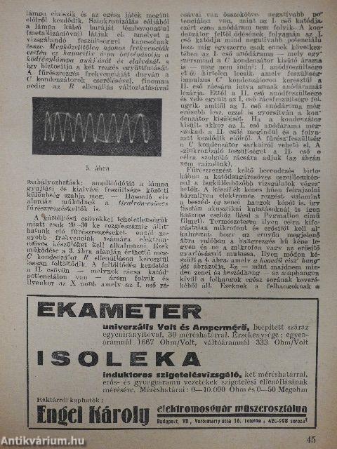 Rádió és filmtechnika 1948. október