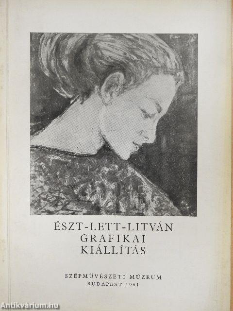 Észt-Lett-Litván grafikai kiállítás