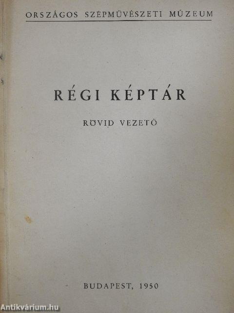 Régi képtár (Dr. Castiglione László könyvtárából)