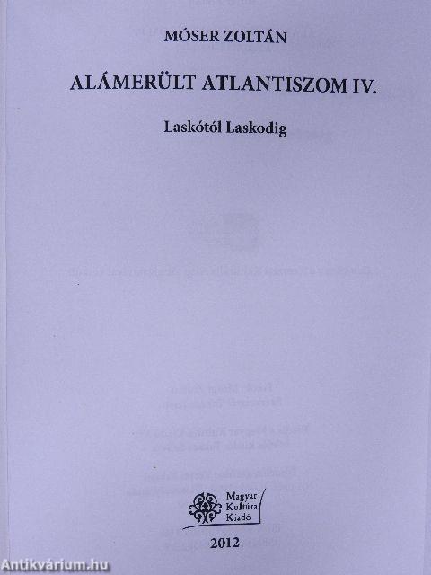 Alámerült Atlantiszom IV. 