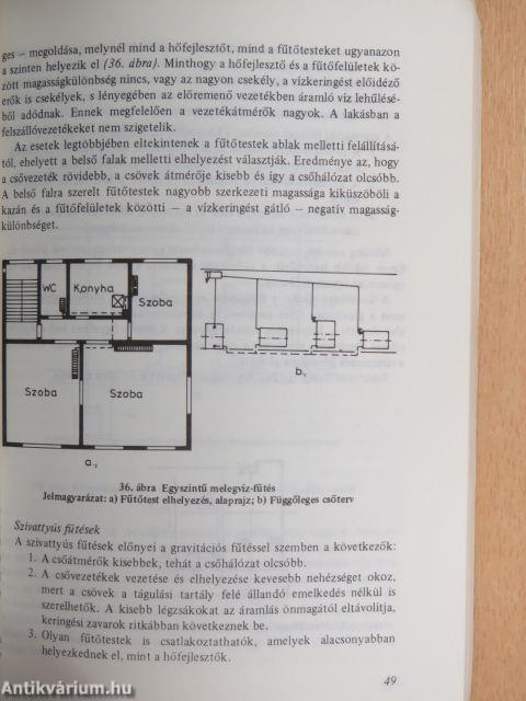 Lakóépületek, lakások fűtése