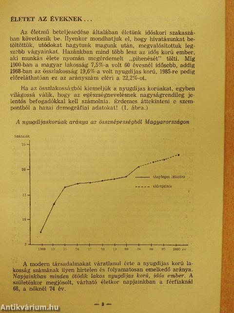 Életet az éveknek