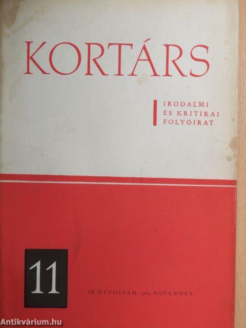 Kortárs 1965. november