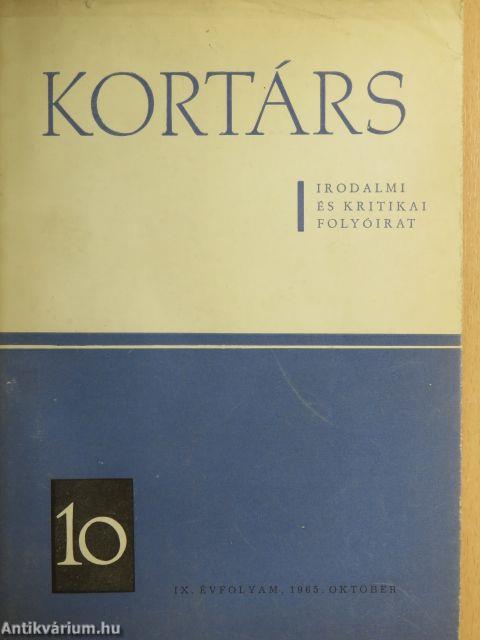 Kortárs 1965. október