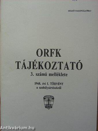 ORFK tájékoztató 3. számú melléklete