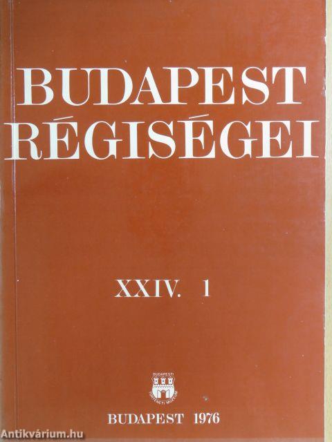 Budapest régiségei XXIV/1.