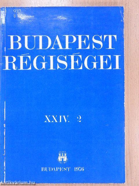 Budapest régiségei XXIV/2.