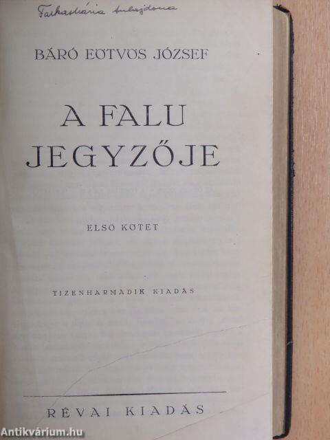 A falu jegyzője I-II.