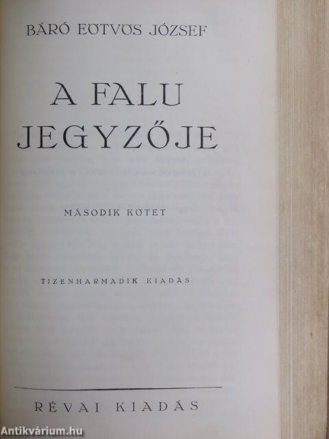 A falu jegyzője I-II.