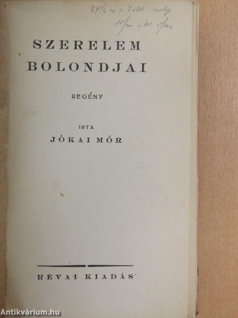 Szerelem bolondjai