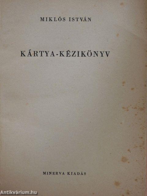 Kártya-kézikönyv