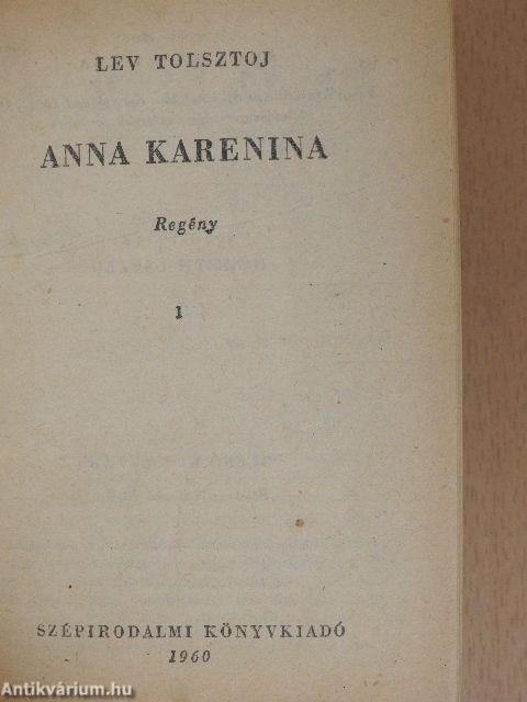 Anna Karenina I-II.