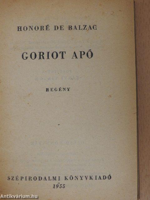 Goriot apó 