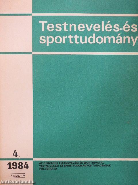 Testnevelés- és Sporttudomány 1984/4