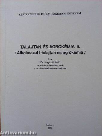 Talajtan és agrokémia II.