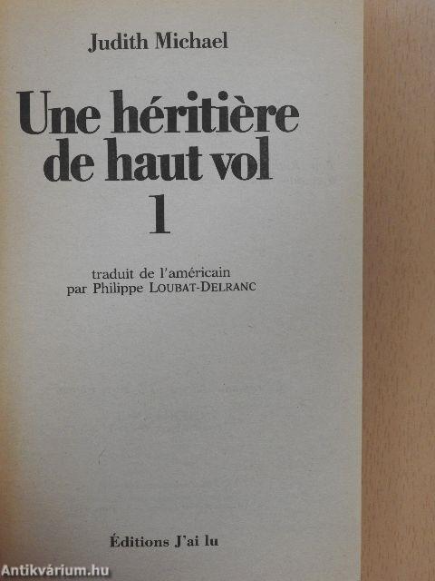 Une héritiére de haut vol 1-2.