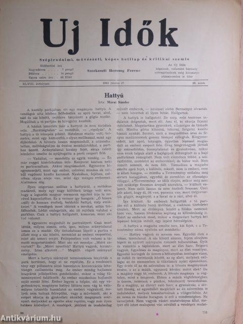 Uj Idők 1942. június 27.