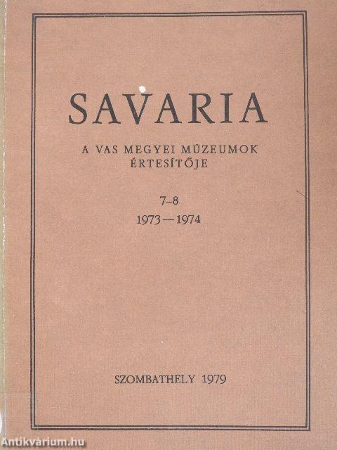 Savaria 7-8.