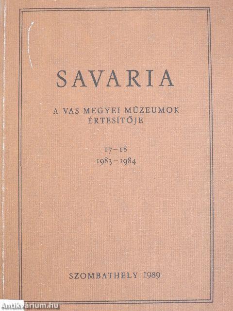 Savaria 17-18.