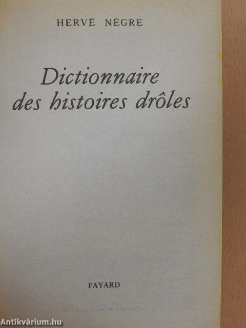 Dictionnaire des histoires droles