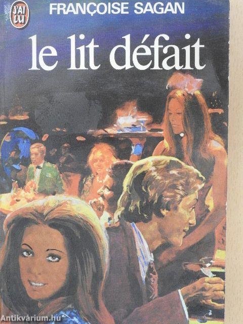 Le lit défait