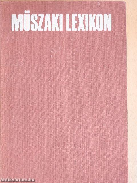 Műszaki lexikon 1.