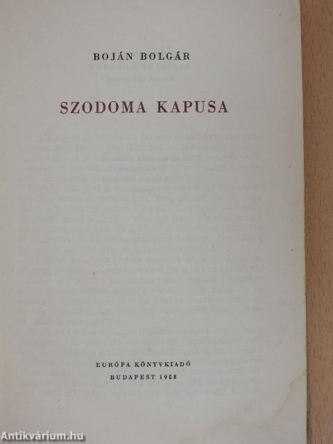 Szodoma kapusa