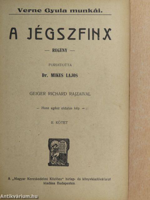 A jégszfinx I-II./Zacharius mester (rossz állapotú)