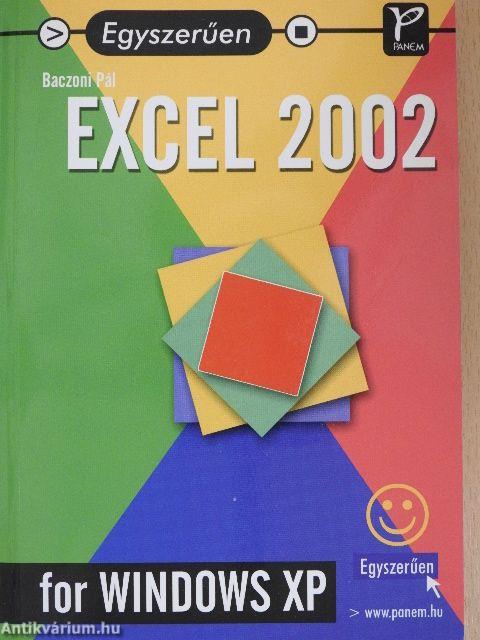 Egyszerűen Excel 2002 for Windows XP