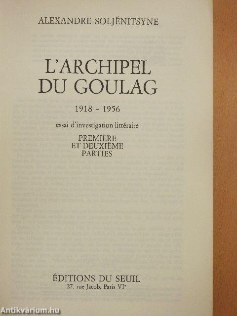 L'Archipel du Goulag I-III.