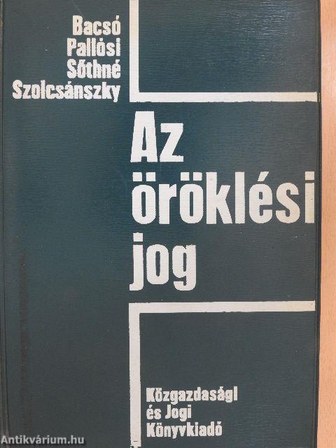 Az öröklési jog kézikönyve