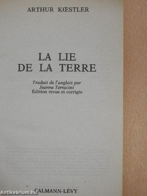 La lie de la terre