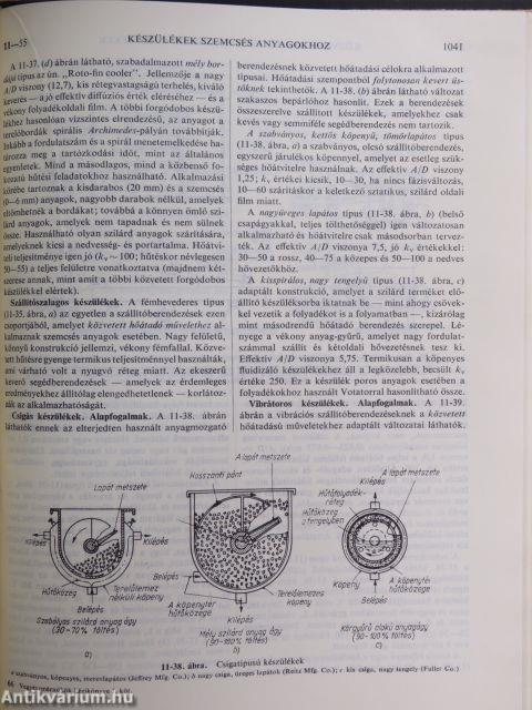 Vegyészmérnökök kézikönyve I. (töredék)