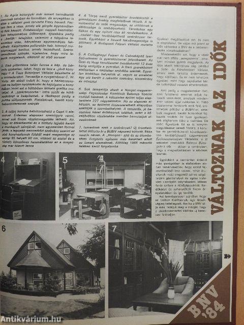 Lakáskultúra 1983-1984. (vegyes számok) (11 db)