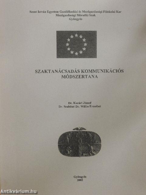 Szaktanácsadás kommunikációs módszertana